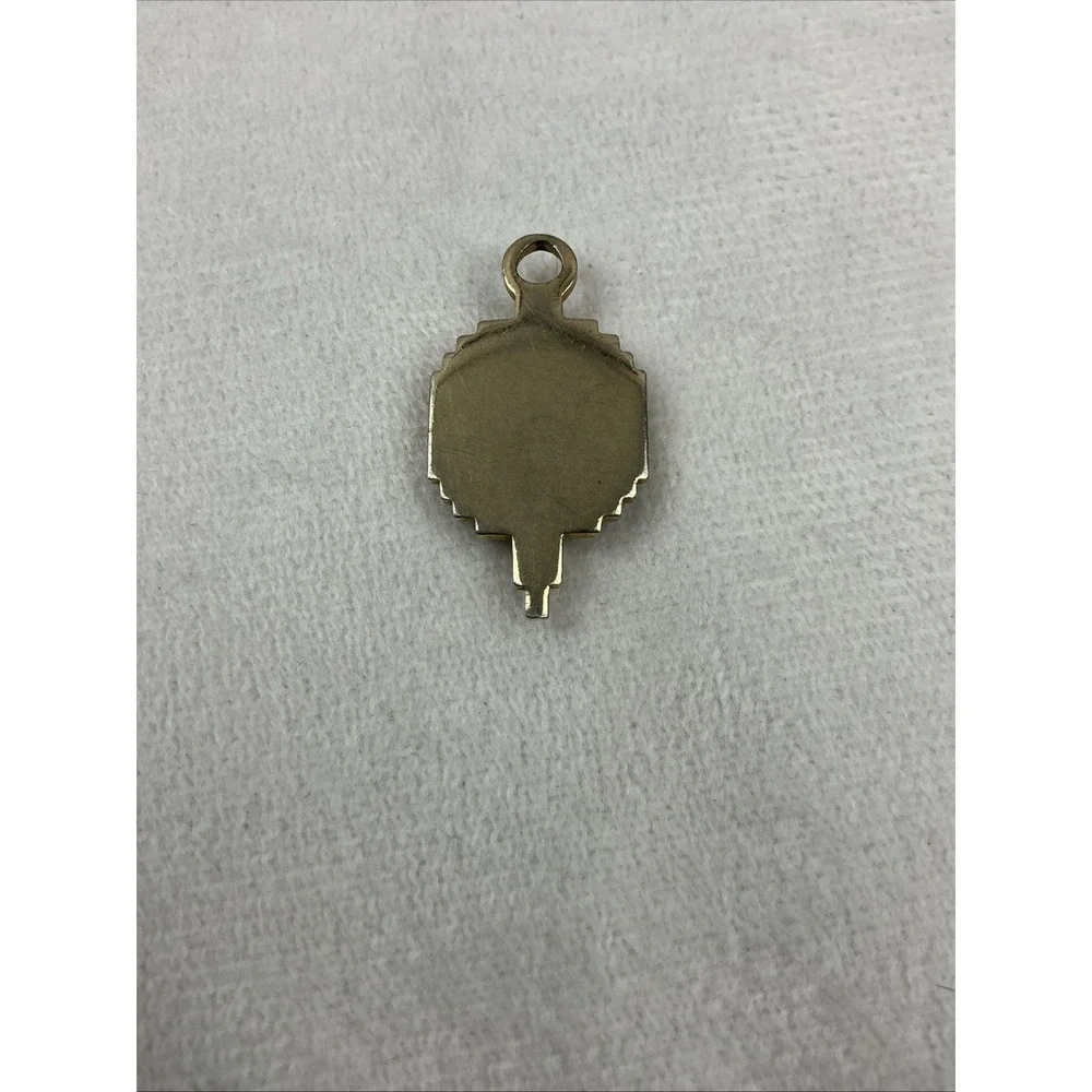 G High School Charm‎ Pendant Crest Gold Tone GHS